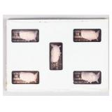 Coin (5).999 Silver Bars America The Beauti  5 Ozt