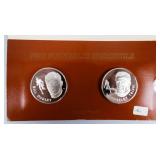 Coin (2).925 Silver Rounds Football   2 + Ozt