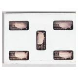 Coin (5).999 Silver Bars America The Beauti  5 Ozt