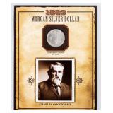 Coin 1885-O Morgan Silver Dollar Charles Goodnight