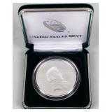 Coin Silver Presidential Medal in Case with Cert.