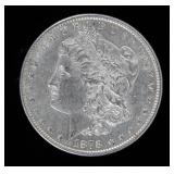 Coin 1878 7/8 TF Morgan Silver Dollar B.U.