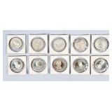 Coin (10) .925 Silver Rds Presidents 10 Ozt