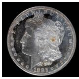 Coin 1882-S Morgan Silver Dollar Brilliant Unc.