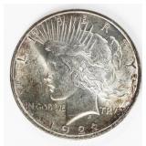Coin 1922  Peace Silver Dollar in Brilliant Unc.