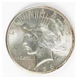 Coin 1926 Peace Silver Dollar Brilliant Unc.