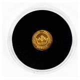 Coin 1/2 Gram Pure Gold Monarch Precious Metals
