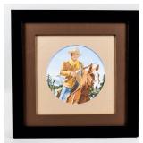 Art "Cowboy On Horseback" By Robert Tate