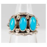 Jewelry Sterling Silver Native American-Style Ring