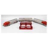 Lot of 4 Lionel Train Engines & Bridge