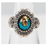 Jewelry Sterling Silver Turquoise Ring