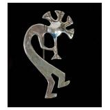 Jewelry Sterling Silver Kokopelli Pin/Brooch