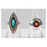 Jewelry 2 Sterling Silver Native American Rings