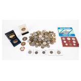 Coin Assorted World Coins And Tokens