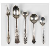 Lot of 5 Vintage Sterling Silver Flatware Pieces