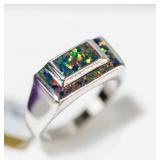 Jewelry Sterling Silver Galaxy Gilson Opal Ring