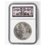 Coin 1887 Morgan Silver Dollar Fitzgerald MS63