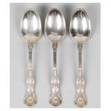 Set of 3 Sterling Serving Spoons