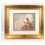 Art "The Conversation" by Louis Icart