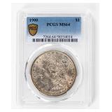 Coin 1900 Morgan Silver Dollar PCGS MS64
