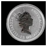 Coin 1992 Platinum 1/10 Ounce Australian