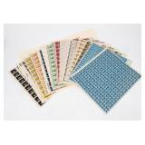 Stamps Over $100 Face Value in Unused Sheets