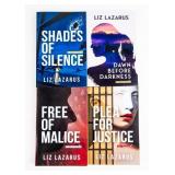 Four Liz Lazarus Books  Signed by the Author