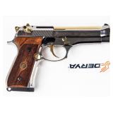 Gun Derya Melik Gold Semi Auto Pistol 9mm