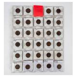 Coin (29) Lincoln Cents 1909-1923 in flips