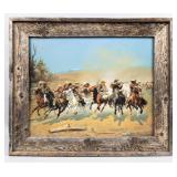Art Framed Western Art Print