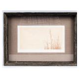 Art Framed "Winter Poetry" By Howard Lessnick