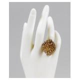 Jewelry Sterling Silver Costume Flower Ring