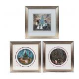 Art 3 Framed P. Buckley Moss Art Prints