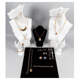 Jewelry Gold-Toned & Swarovski Costume Jewelry