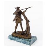 Art C M Russell American Western Inspired Statue