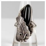 Jewelry Sterling Silver Onyx Ring