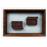 Art Copper Stamp Framed Artwork