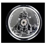 Coin 1 Troy Ounce .999 Fine Silver Superman