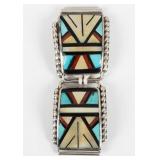 Jewelry Sterling Silver Zuni Watch Tips