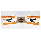 3 Harley-Davidson Themed Items/Banks