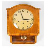 Vintage German Mauthe Wall Clock