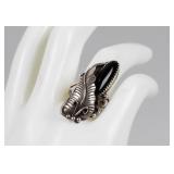 Jewelry Sterling Silver Onyx Ring