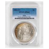 Coin 1883-CC Morgan Silver Dollar PCGS MS64