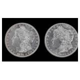 Coin 2 Morgan Silver Dollars 1879-O & 1880-O