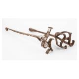 Lot of 2 Vintage Cattle Branding Irons