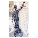 Art Lady Justice Bronze Statue