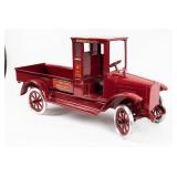 Antique 1926 Buddy L Red Baby Truck Restored