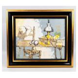 Art 'Le Tableau' by Bernard Dufour