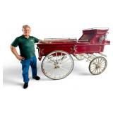 Antique Buckboard Horse Drawn Wagon