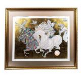 Art 'Le Vol Des Grues' by Guillaume Azoulay